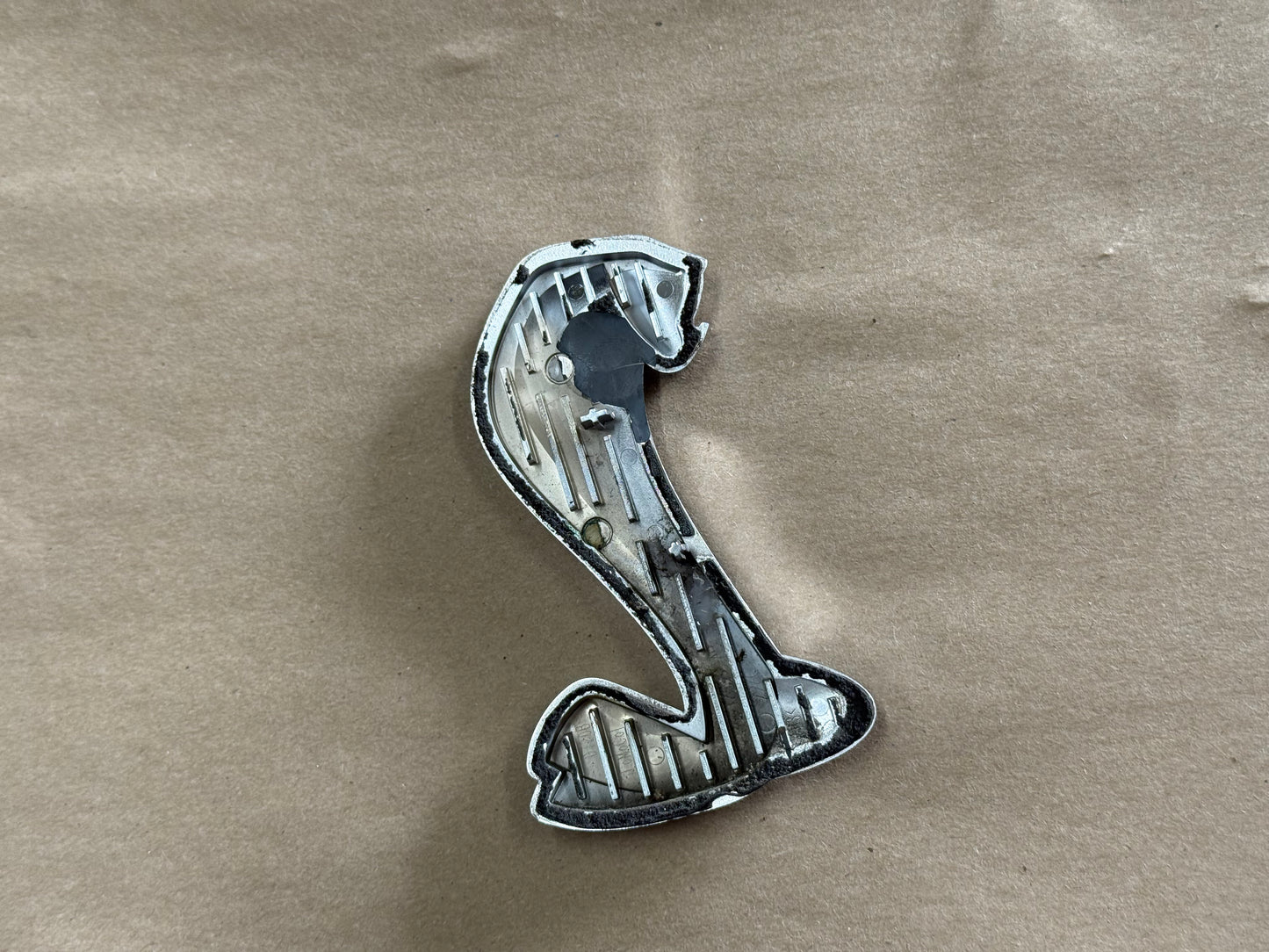 2007-2014 Ford Mustang Shelby GT500 Snake LH Driver Fender Emblem