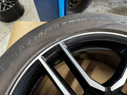 2018-2023 Ford Mustang GT 5.0 18x8" Wheel Rim Pirelli Pzero 235/50/18