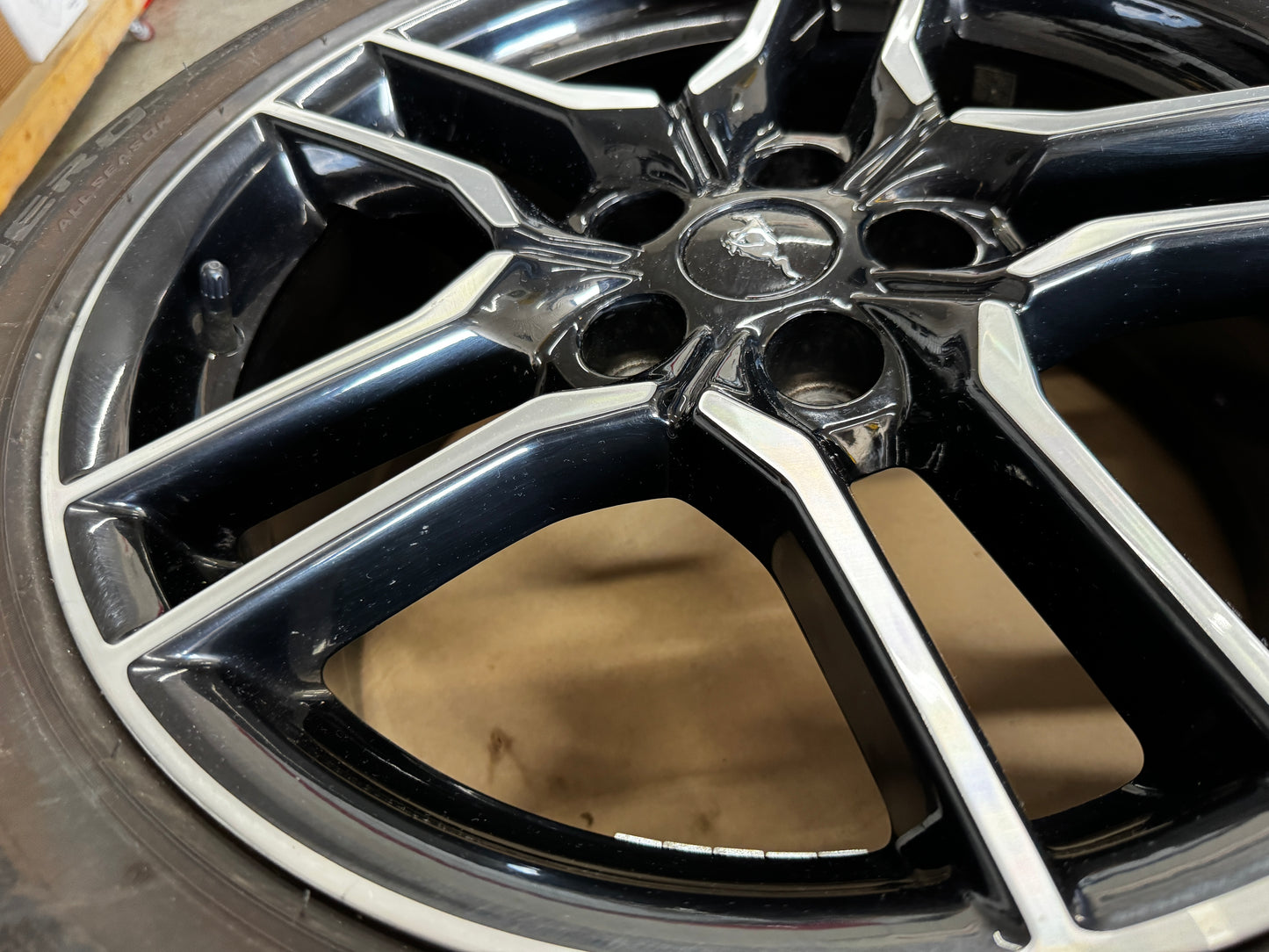 2018-2023 Ford Mustang GT 5.0 18x8" Wheel Rim Pirelli Pzero 235/50/18