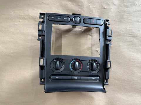 2005-2009 Ford Mustang GT GT500 Face Plate Radio Trim Piece