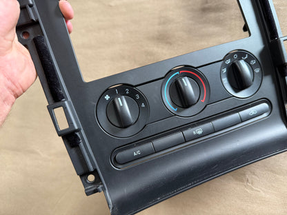 2005-2009 Ford Mustang GT GT500 Face Plate Radio Trim Piece