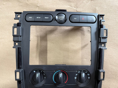 2005-2009 Ford Mustang GT GT500 Face Plate Radio Trim Piece