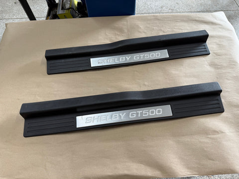 2007-2009 Ford Mustang Shelby GT500 Scuff Plates Interior Trim