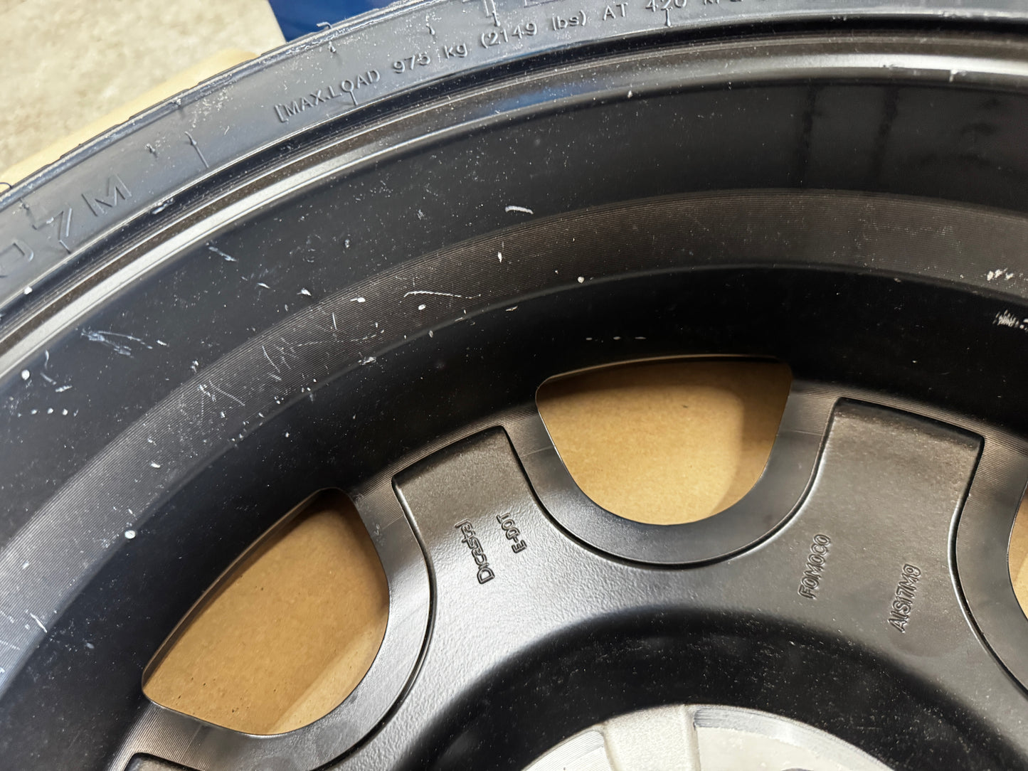 2015-2026 Ford Mustang GT Spare Tire 155/60/18 "Black"