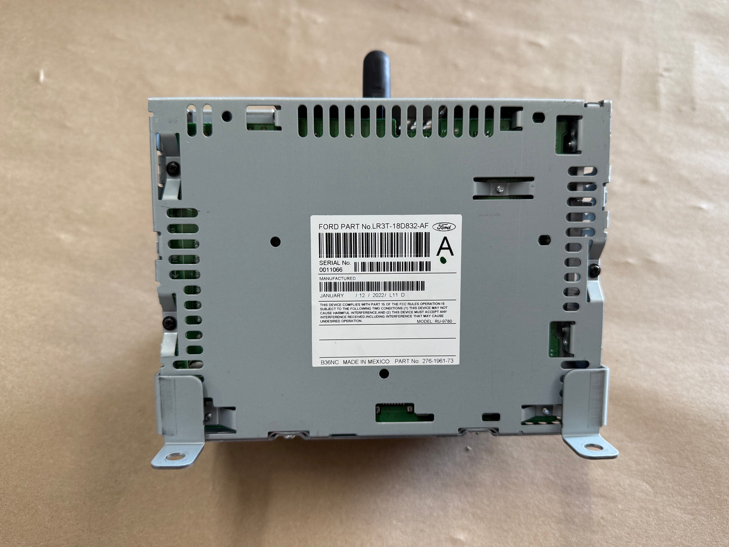 2018-2023 Ford Mustang Radio Head Unit NON Touch Screen 4" Display