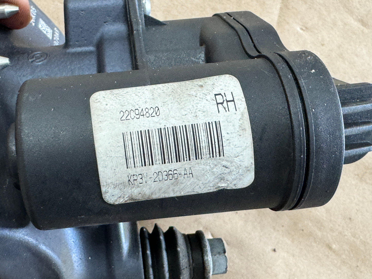 2020-2022 Mustang GT500 Rear RH Passenger Electric Emergency Brake Caliper