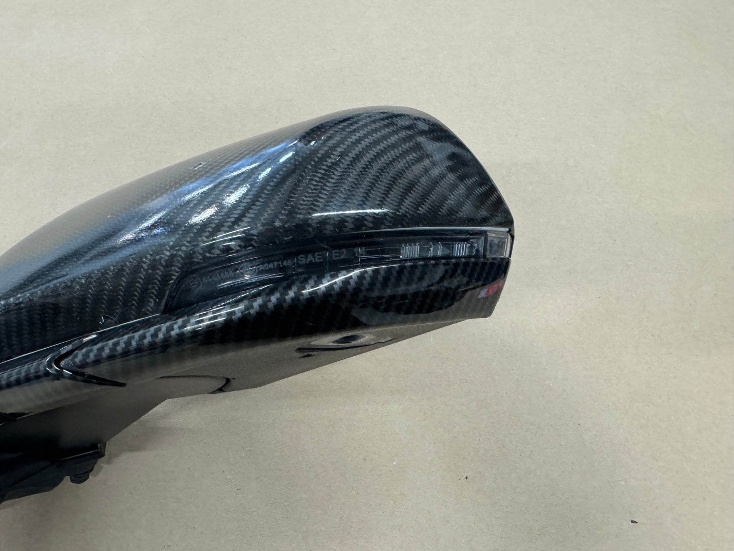 2015-2020 Mustang GT LH Driver Side Mirror Heated Glass Signal Puddle Light