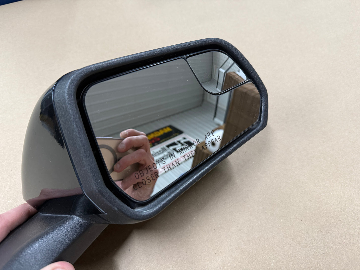 2015-2020 Ford Mustang GT RH Passenger Side Mirror "Black"