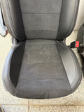 2018-2023 Mustang Black Leather Suede Coupe Front Rear Power Seats Heat Cooled
