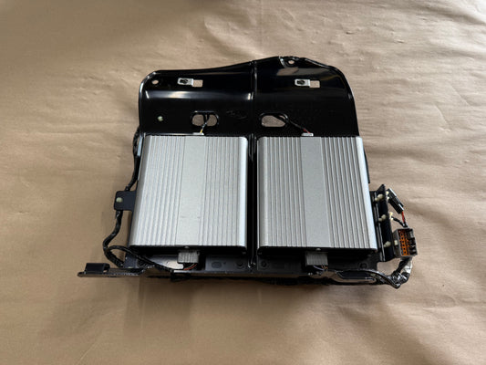 2007-2009 Ford Mustang Shelby GT500 4 Subwoofer Amps and Bracket