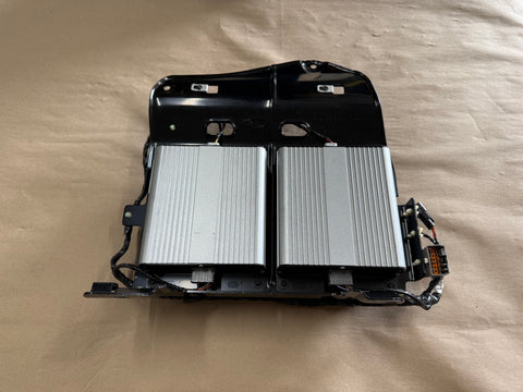 2007-2009 Ford Mustang Shelby GT500 4 Subwoofer Amps and Bracket