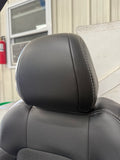 2018-2023 Mustang Black Leather Suede Coupe Front Rear Power Seats Heat Cooled