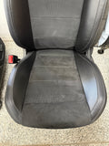 2018-2023 Mustang Black Leather Suede Coupe Front Rear Power Seats Heat Cooled