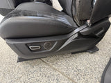 2018-2023 Mustang Black Leather Suede Coupe Front Rear Power Seats Heat Cooled