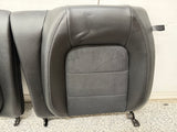 2018-2023 Mustang Black Leather Suede Coupe Front Rear Power Seats Heat Cooled
