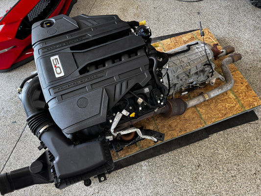 2021 Mustang 5.0 Coyote Gen 3 Engine Drivetrain 10R80 Automatic Auto 26k mi