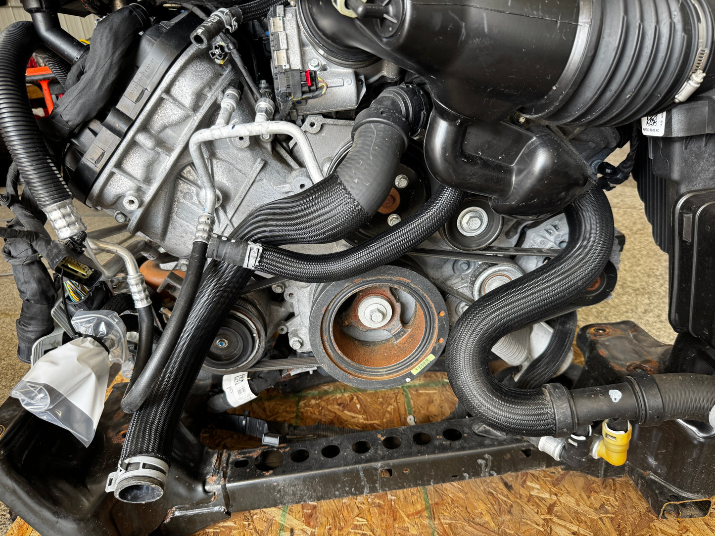 2021 Mustang 5.0 Coyote Gen 3 Engine Drivetrain 10R80 Automatic Auto 26k mi