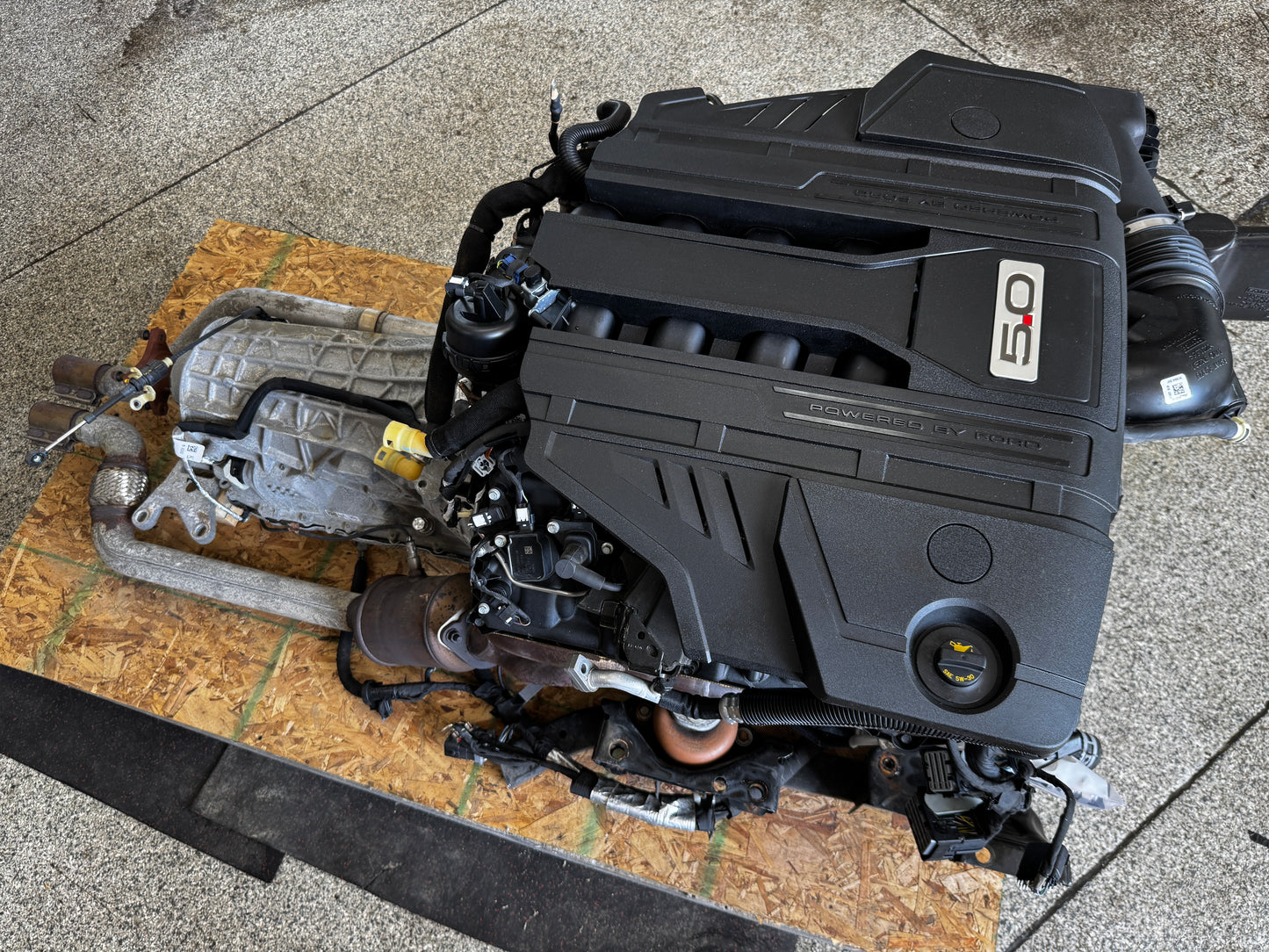 2021 Mustang 5.0 Coyote Gen 3 Engine Drivetrain 10R80 Automatic Auto 26k mi