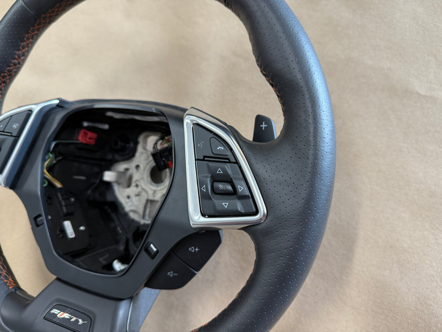 2017 Chevrolet Camaro SS LT1 50th Anniversary Steering Wheel Black "Auto"
