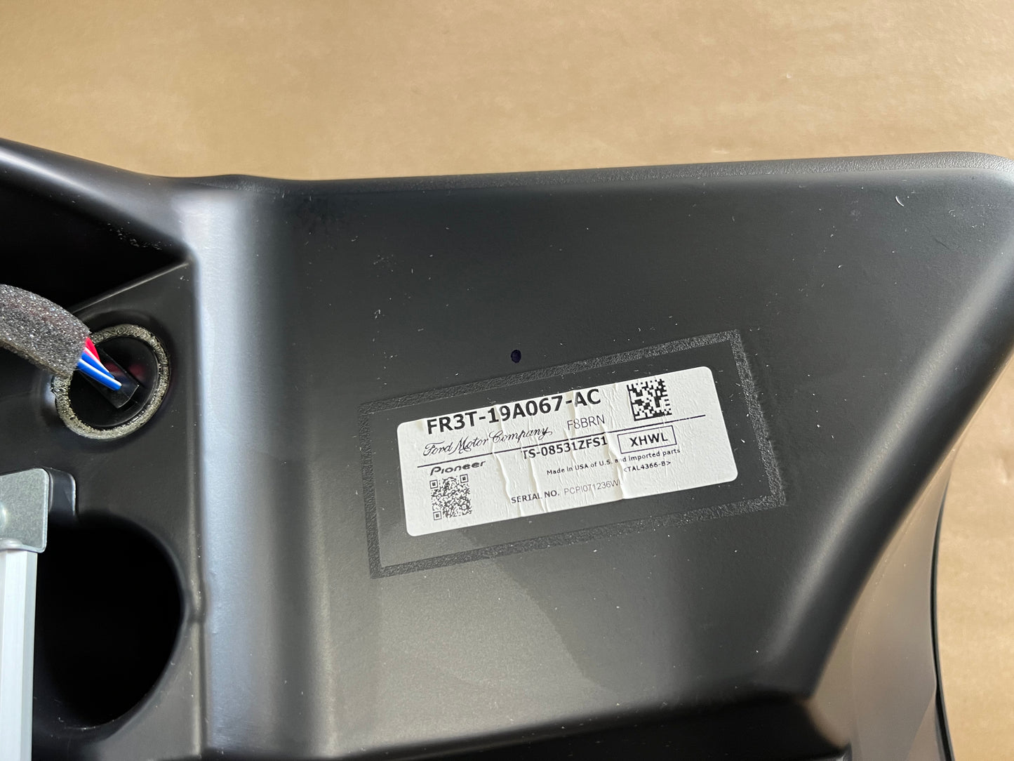 2015-2017 Ford Mustang GT Ecoboost Shaker Subwoofer Speaker