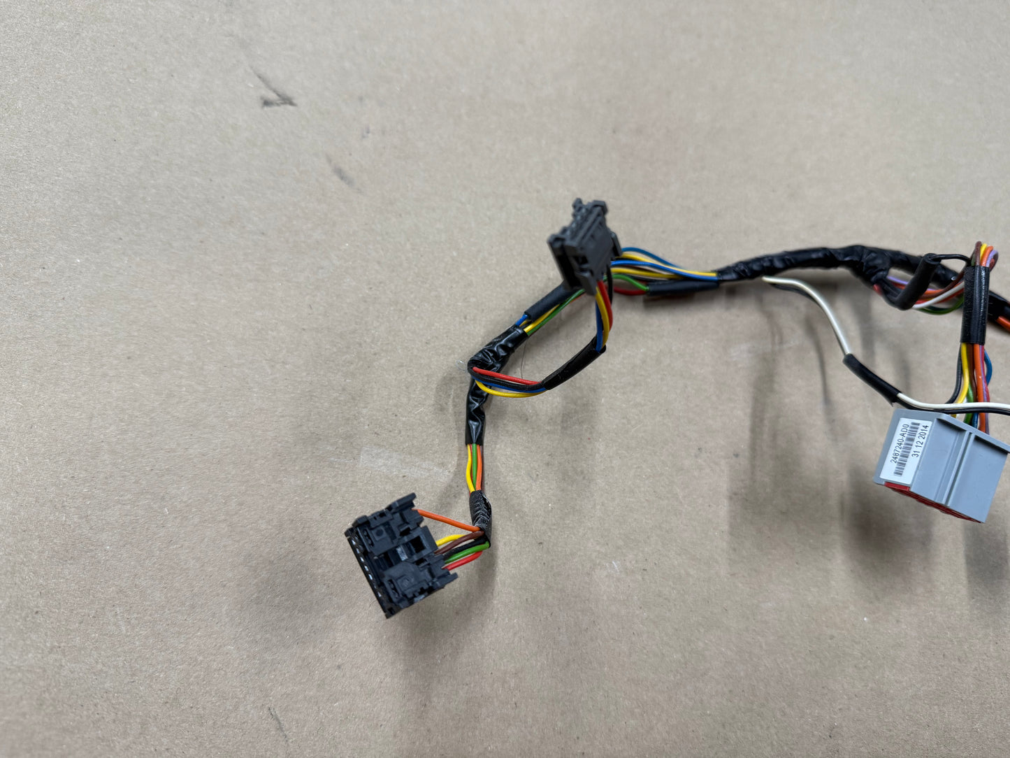 2015-2017 Ford Mustang GT Steering Wheel Manual Wiring