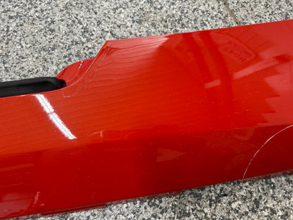 2010-2015 Chevrolet Camaro SS LH Driver Side Skirt Molding Orange - OEM
