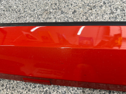 2010-2015 Chevrolet Camaro SS LH Driver Side Skirt Molding Orange - OEM