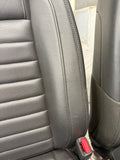 2007-2009 Ford Mustang Shelby GT500 Seats Black Front & Rear Coupe - OEM