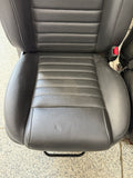 2007-2009 Ford Mustang Shelby GT500 Seats Black Front & Rear Coupe - OEM