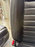 2007-2009 Ford Mustang Shelby GT500 Seats Black Front & Rear Coupe - OEM