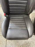 2007-2009 Ford Mustang Shelby GT500 Seats Black Front & Rear Coupe - OEM