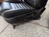 2007-2009 Ford Mustang Shelby GT500 Seats Black Front & Rear Coupe - OEM