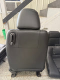 2007-2009 Ford Mustang Shelby GT500 Seats Black Front & Rear Coupe - OEM