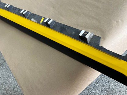 2015-2023 Ford Mustang GT V6 RH Passenger Side Skirt Molding "Yellow"