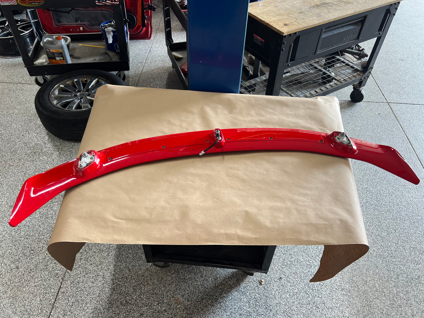 2016-2024 Chevrolet Camaro SS Rear Decklid Spoiler "Red"