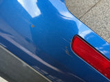 2007-2009 Ford Mustang Shelby GT500 Rear Bumper Cover "Blue/White Stripes"
