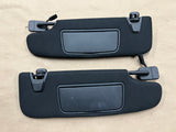 2015-2023 Ford Mustang GT Coupe Sun Visors Pair "Home link"