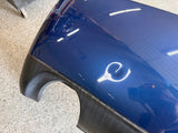 2007-2009 Ford Mustang Shelby GT500 Rear Bumper Cover "Blue/White Stripes"