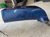 2007-2009 Ford Mustang Shelby GT500 Rear Bumper Cover "Blue/White Stripes"