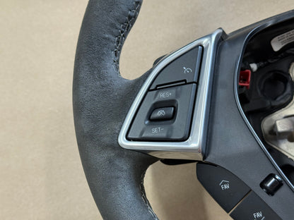 2016-2023 Chevy Camaro SS Steering Wheel Black Suede "Manual"