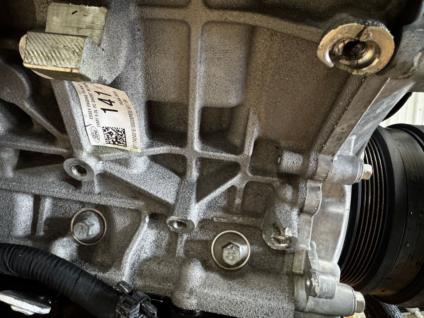 2024 Mustang 5.0 Coyote Dark Horse Gen 4 Engine Drivetrain 10R80Transmission 650