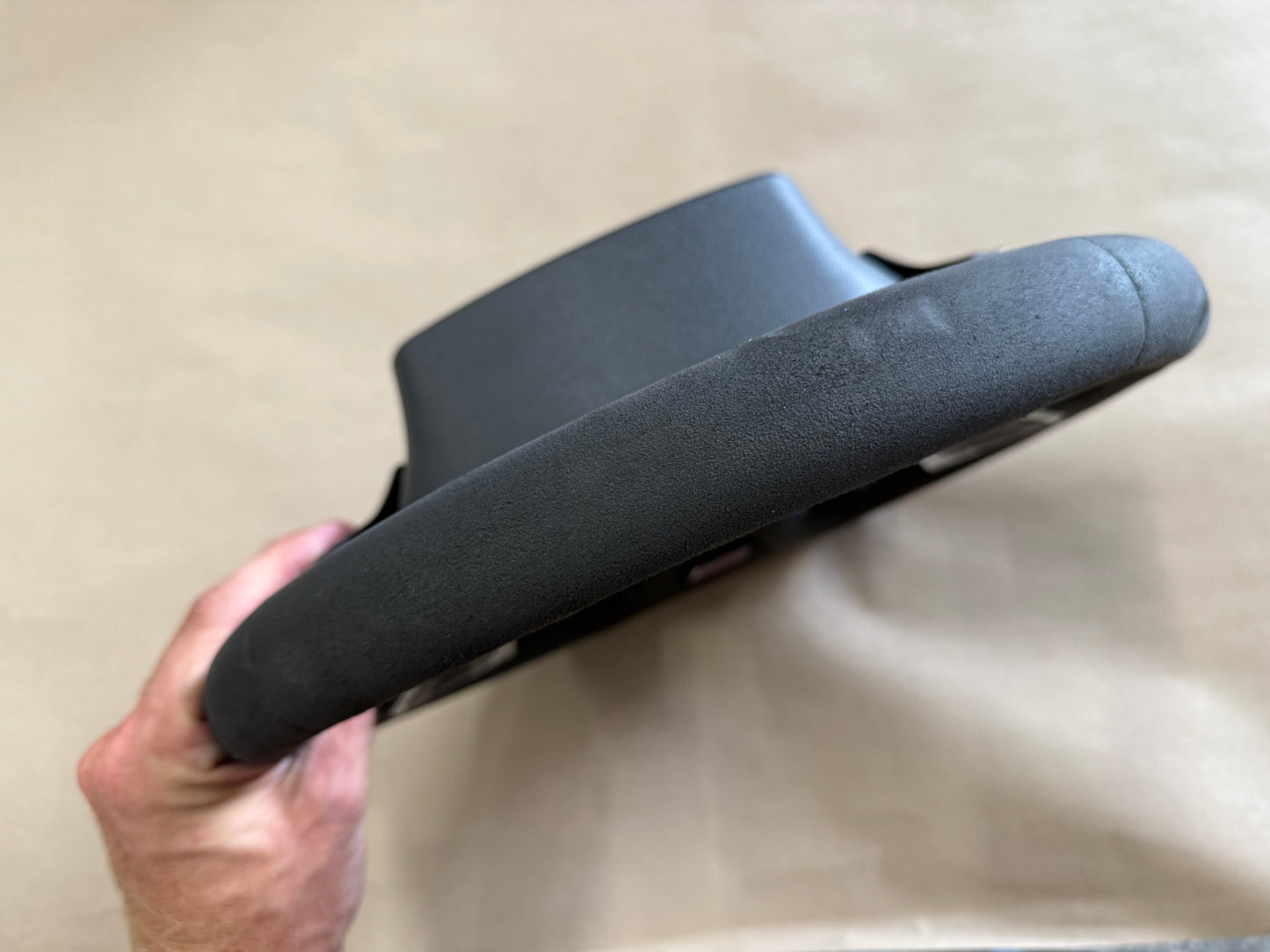 2016-2023 Chevy Camaro SS Steering Wheel Black Suede "Manual"