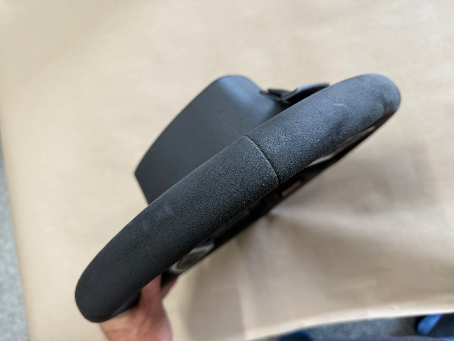 2016-2023 Chevy Camaro SS Steering Wheel Black Suede "Manual"