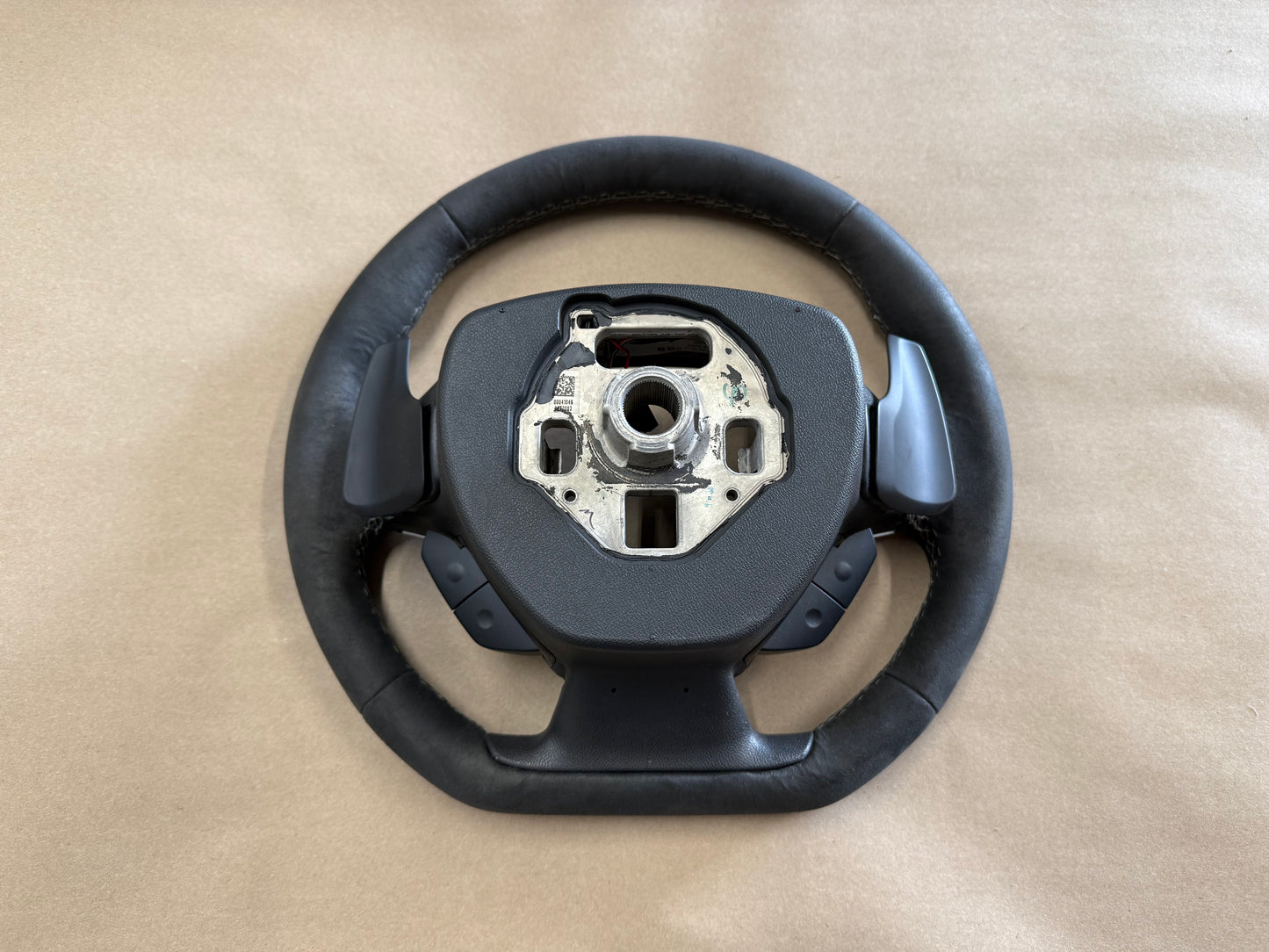 2016-2023 Chevy Camaro SS Steering Wheel Black Suede "Manual"