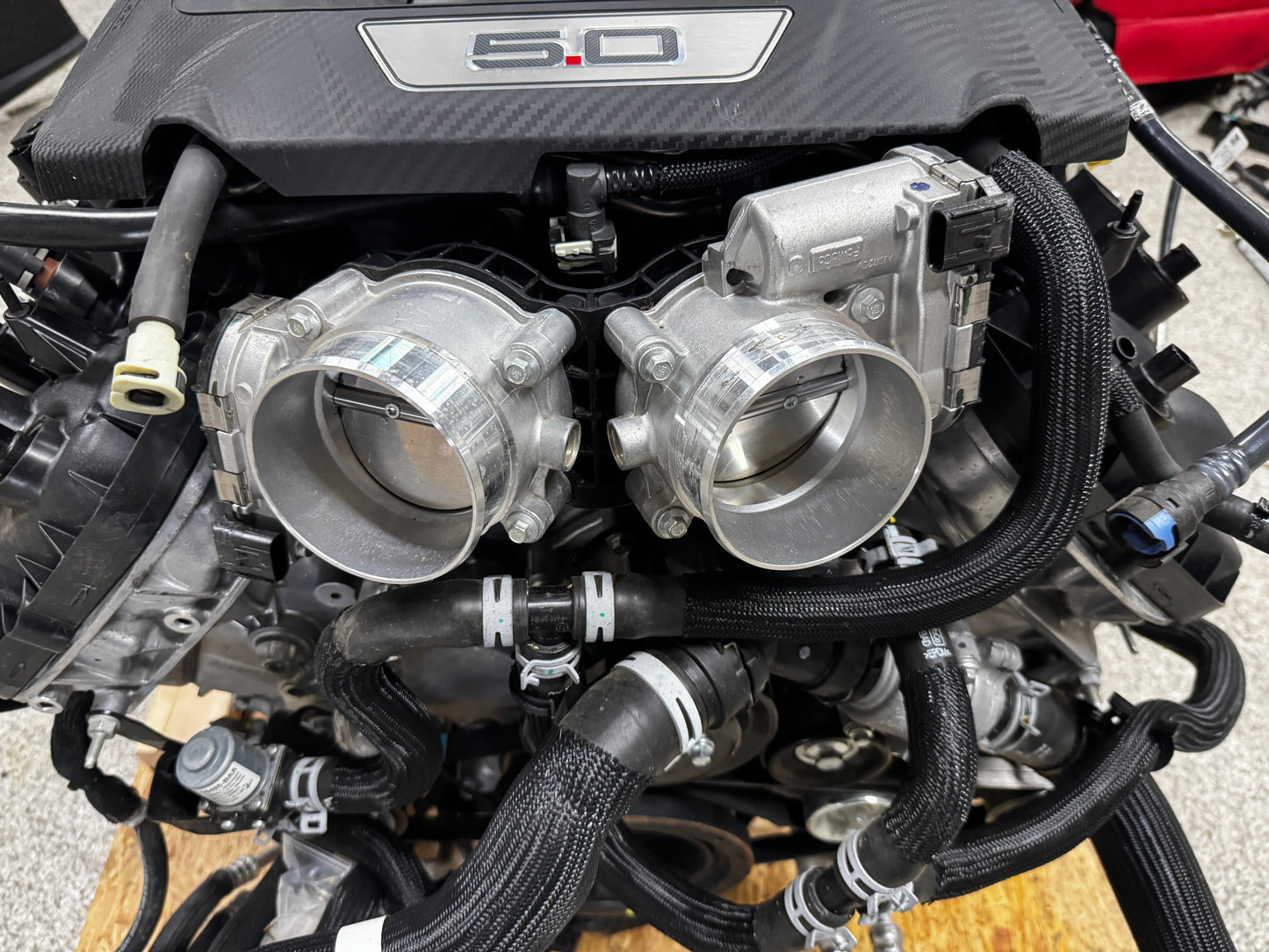 2024 Mustang 5.0 Coyote Dark Horse Gen 4 Engine Drivetrain 10R80Transmission 650