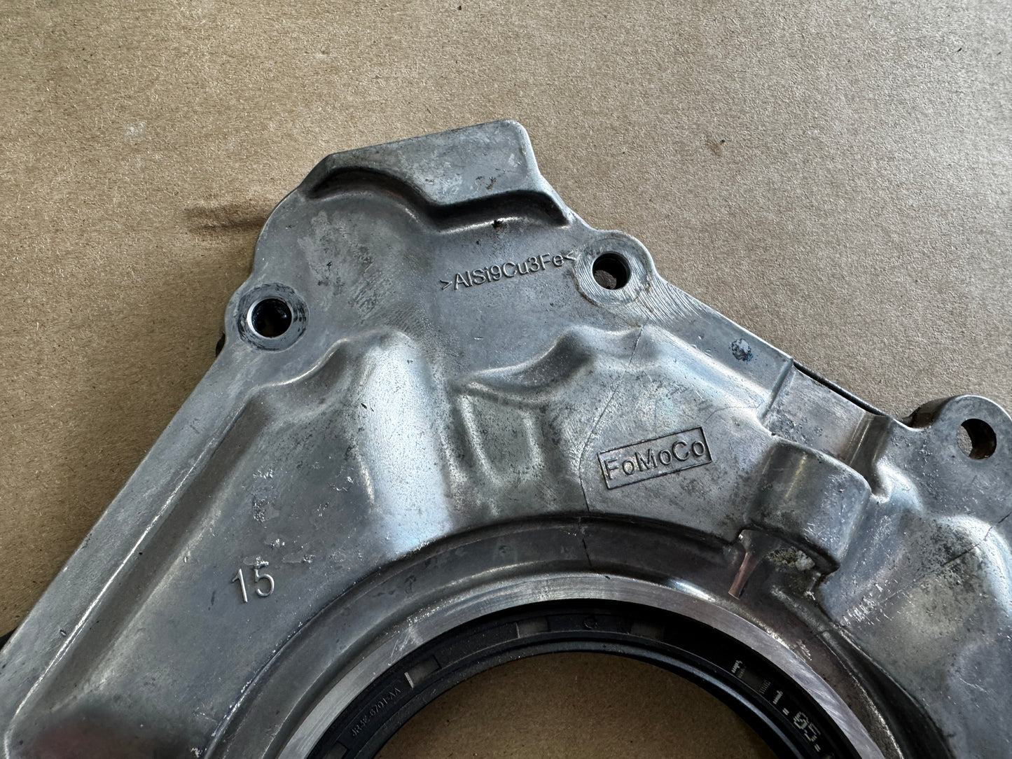 2018-2023 Ford Mustang GT 5.0L Rear Main Cover Seal "USED"