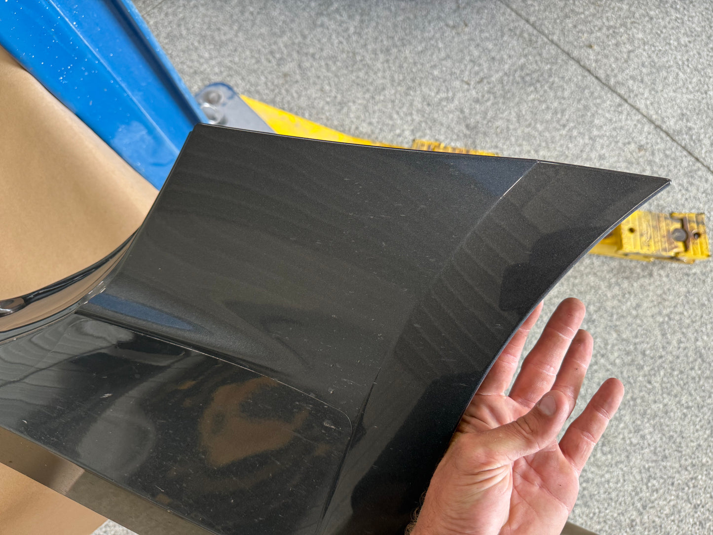 2016-2018 Chevrolet Camaro LH Side Skirt Molding Driver Side "Grey"