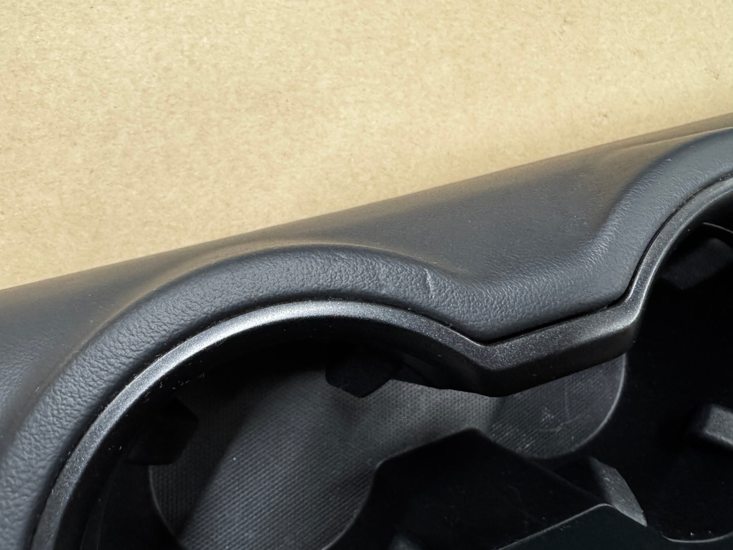 2024-2025 Ford Mustang Dark Horse Leather Center Console Top Knee Pads OEM