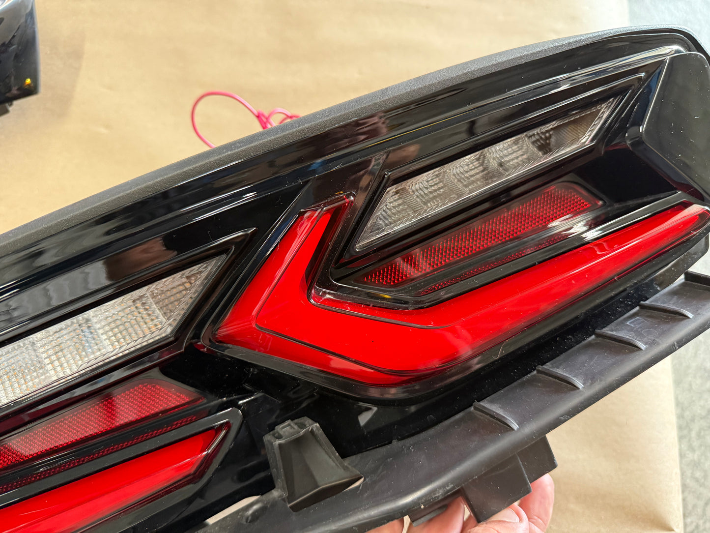 2016-2024 Chevrolet Camaro SS Aftermarket VLAND Smoked Lens Tail Lights LED