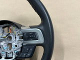 2015-2017 Ford Mustang GT Leather Steering Black Wheel "Manual" - OEM